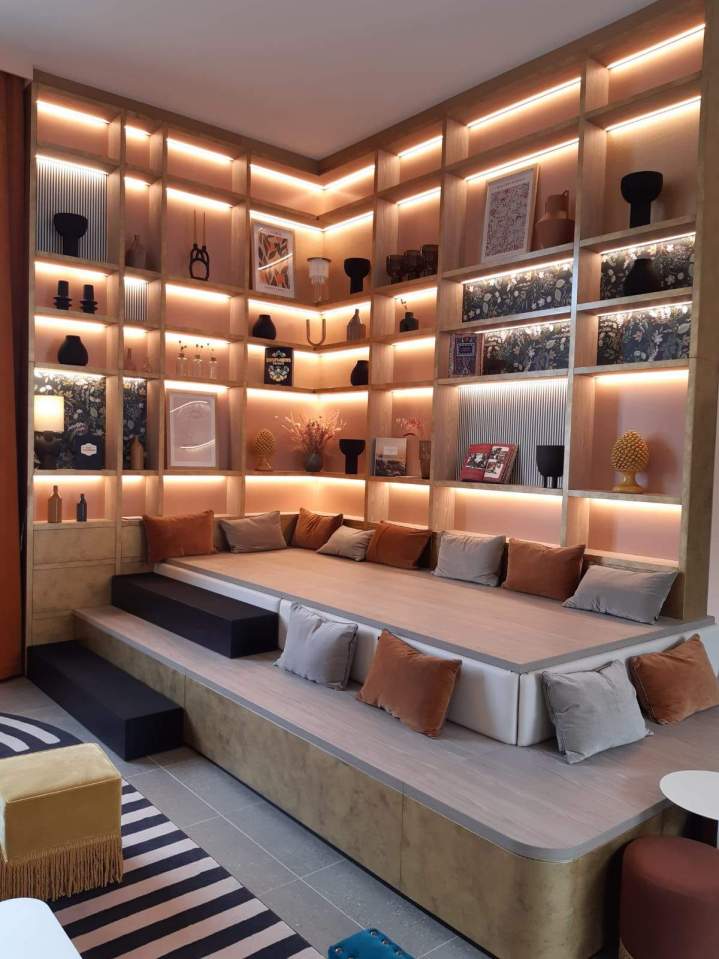 Décoration intérieure hôtel St Gervais Saint-Martin-du-Frêne