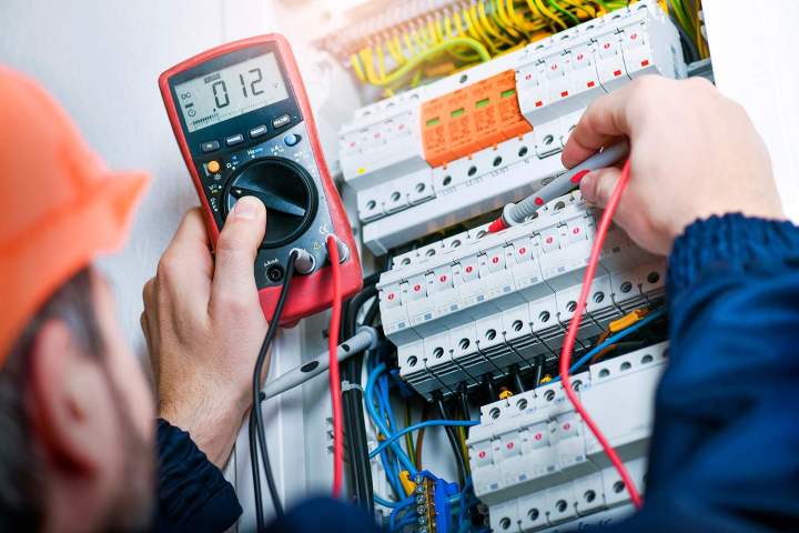 Plan de distribution d'électricité Saint-Martin-du-Frêne